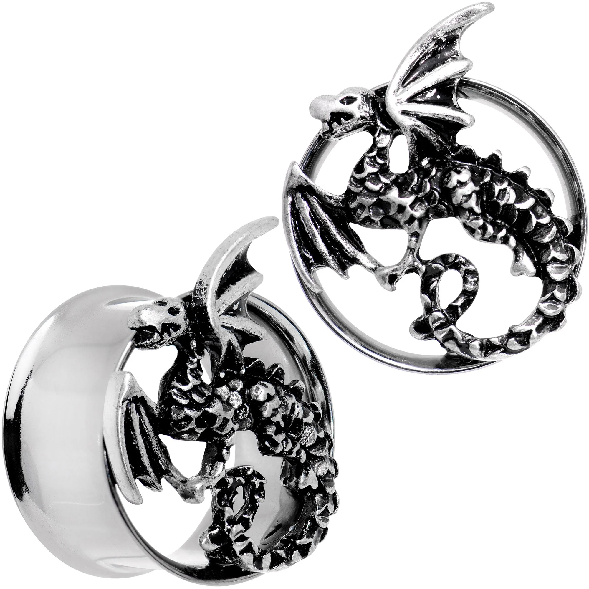 Angry Dragon Double Flare Tunnel Plug Set 6mm to 25mm - Image 11