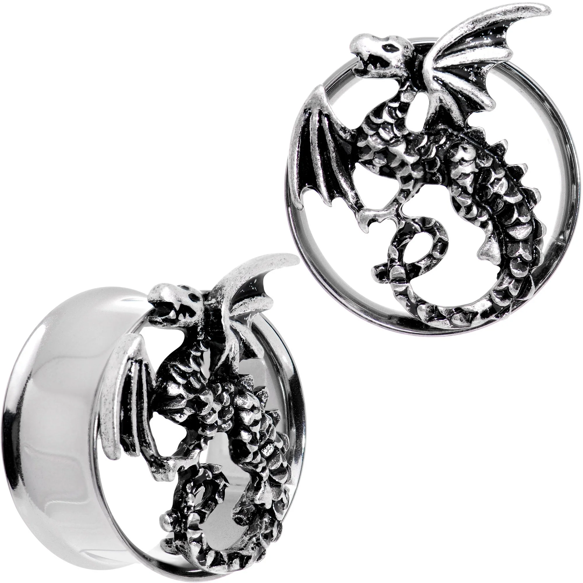 Angry Dragon Double Flare Tunnel Plug Set 6mm to 25mm - Image 12