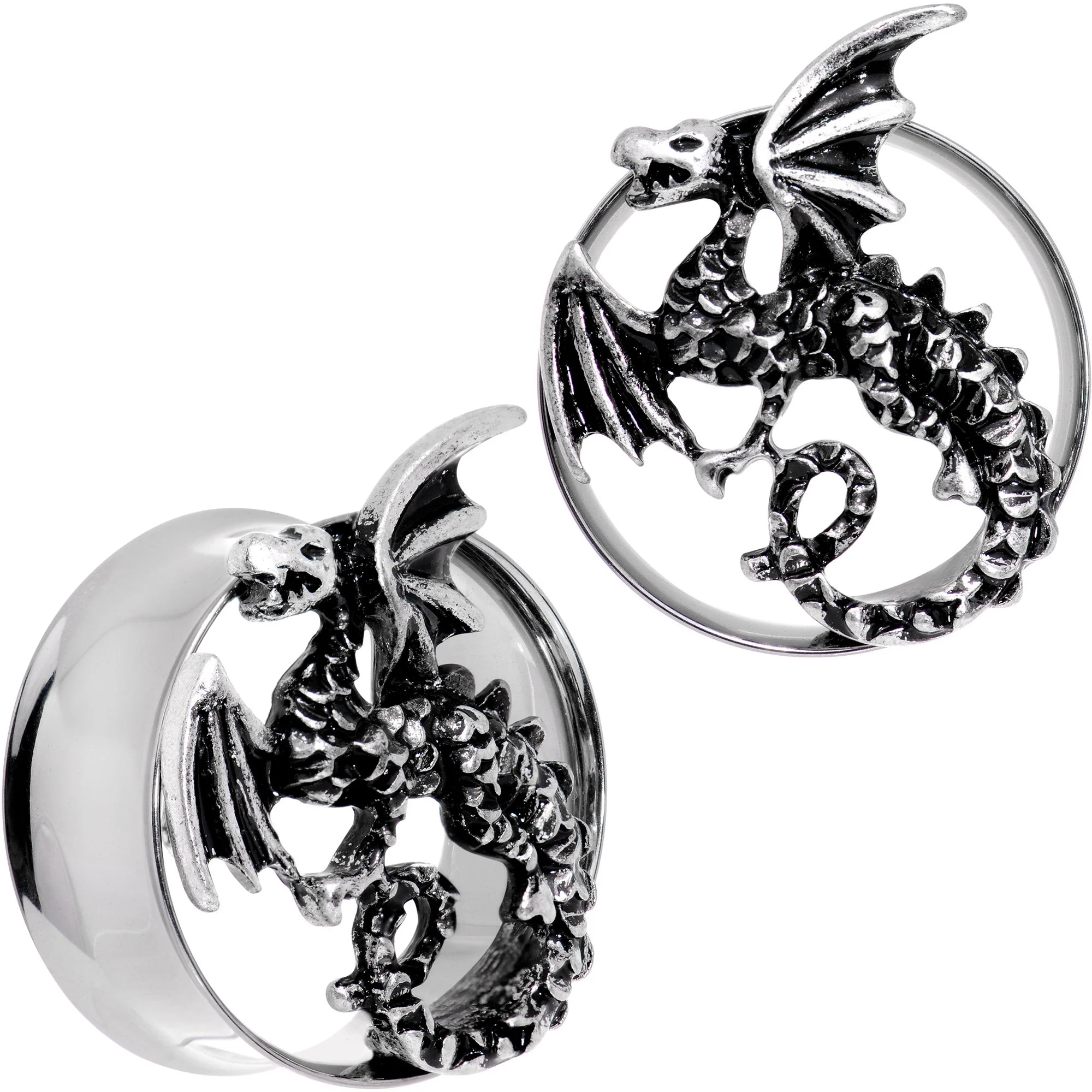 Angry Dragon Double Flare Tunnel Plug Set 6mm to 25mm - Image 13