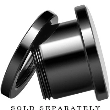 Anodized Black Titanium Custom Photo Screw Fit Plug - buy 2 for a pair - Image 6