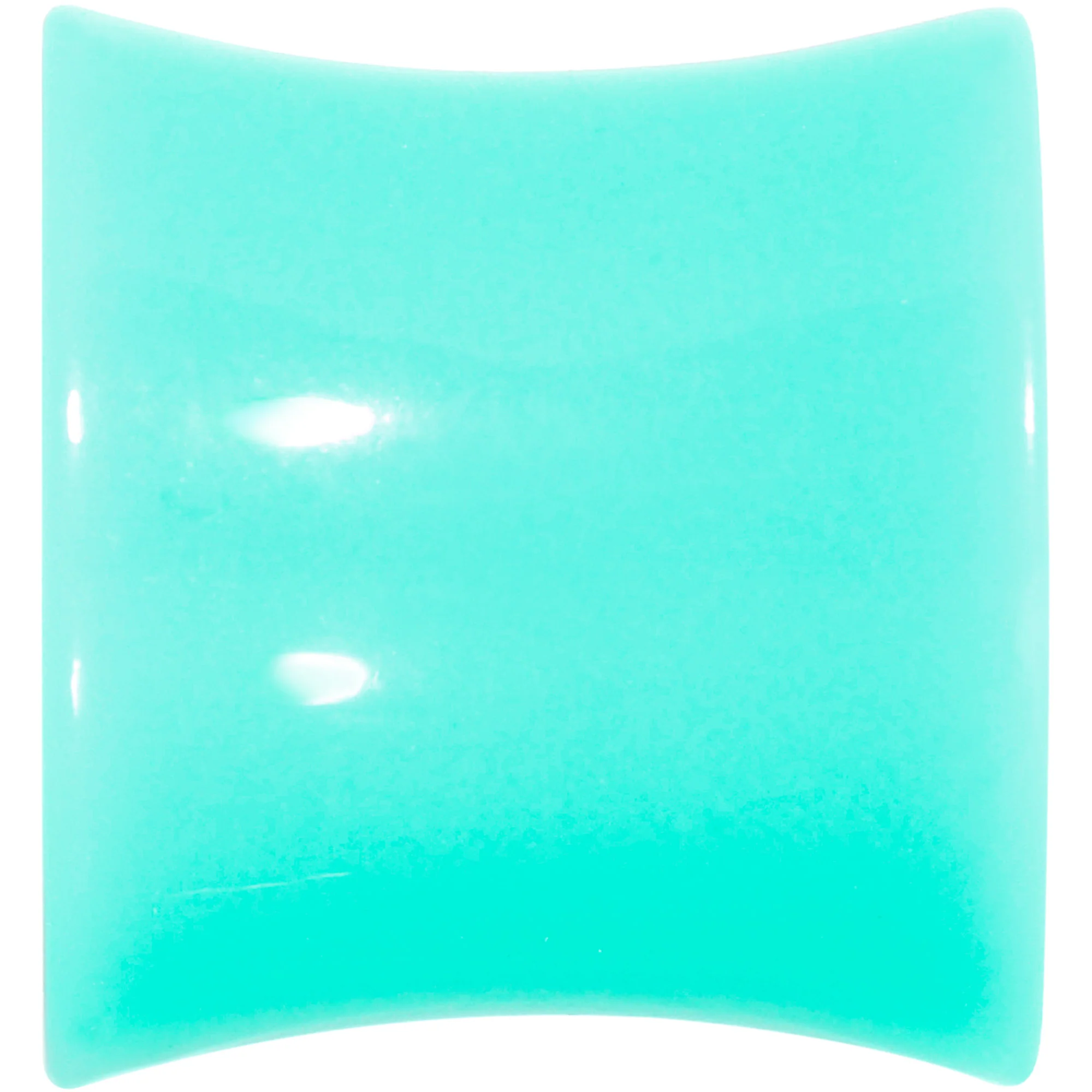 Aqua Acrylic UV Saddle Tunnel Plug Set 12mm to 26mm - Image 5