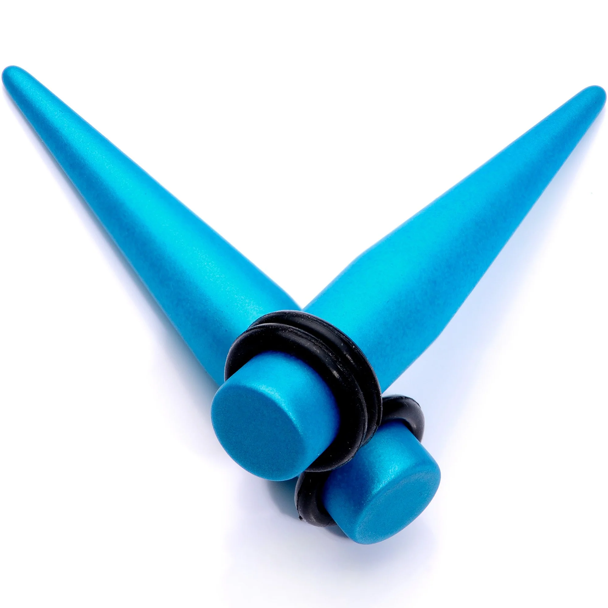 Aqua Matte Silicone Straight Taper Set 4mm to 12mm - Image 2