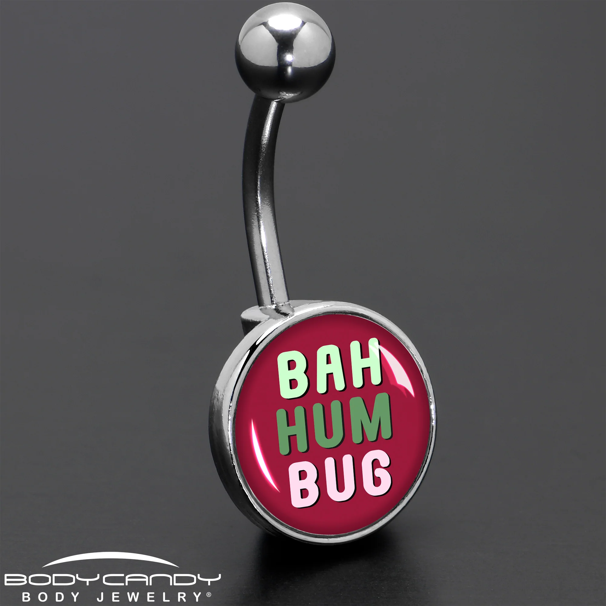 Bah Humbug Holiday Grouch Belly Ring by Onyx O - Image 8