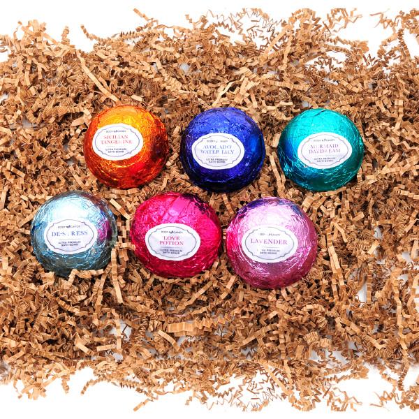 Bath Bombs 6 USA Handmade Made Large Vegan All Natural Gift Set - Image 4