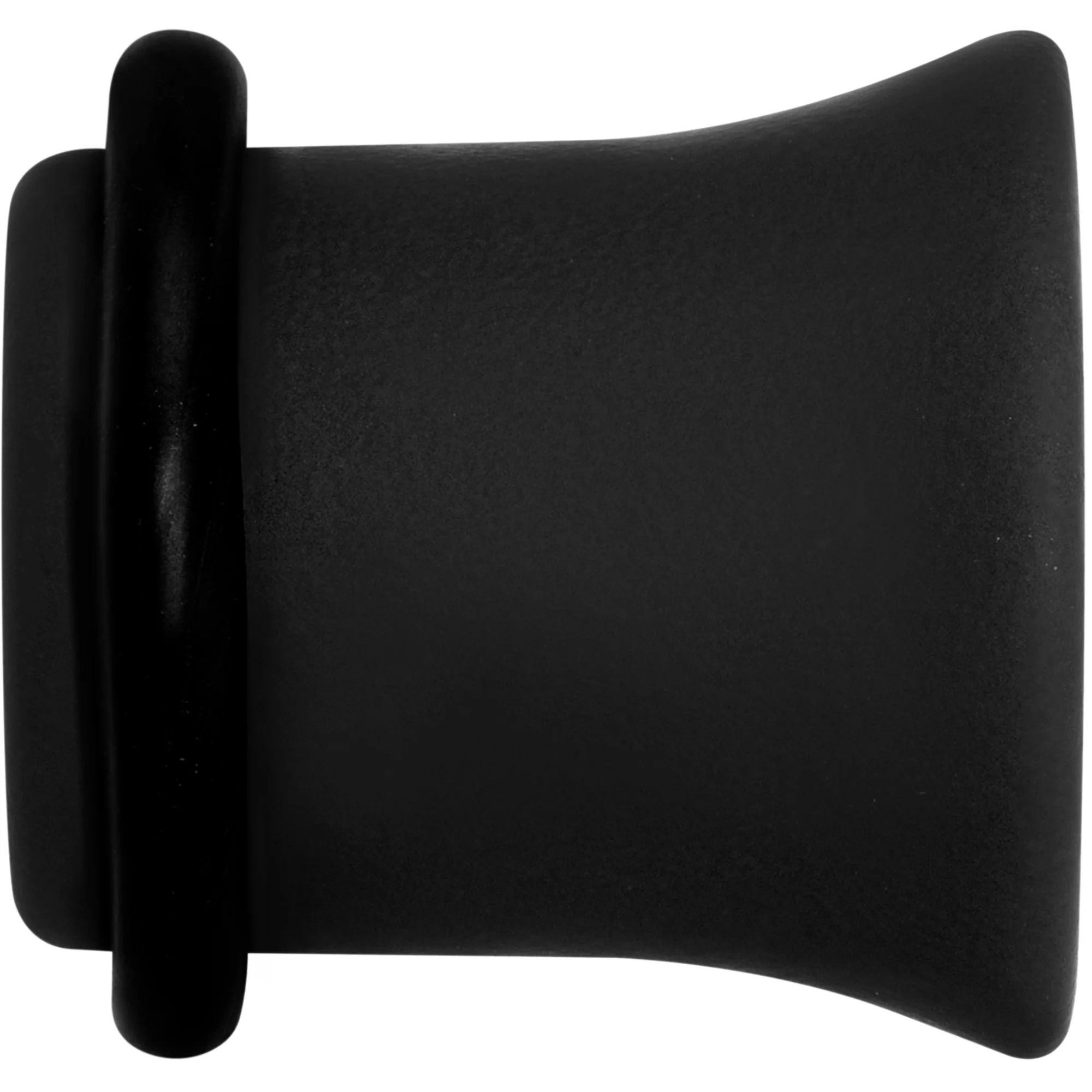 Beauteous Black Matte Acrylic Single Flare Plug Set - Image 4