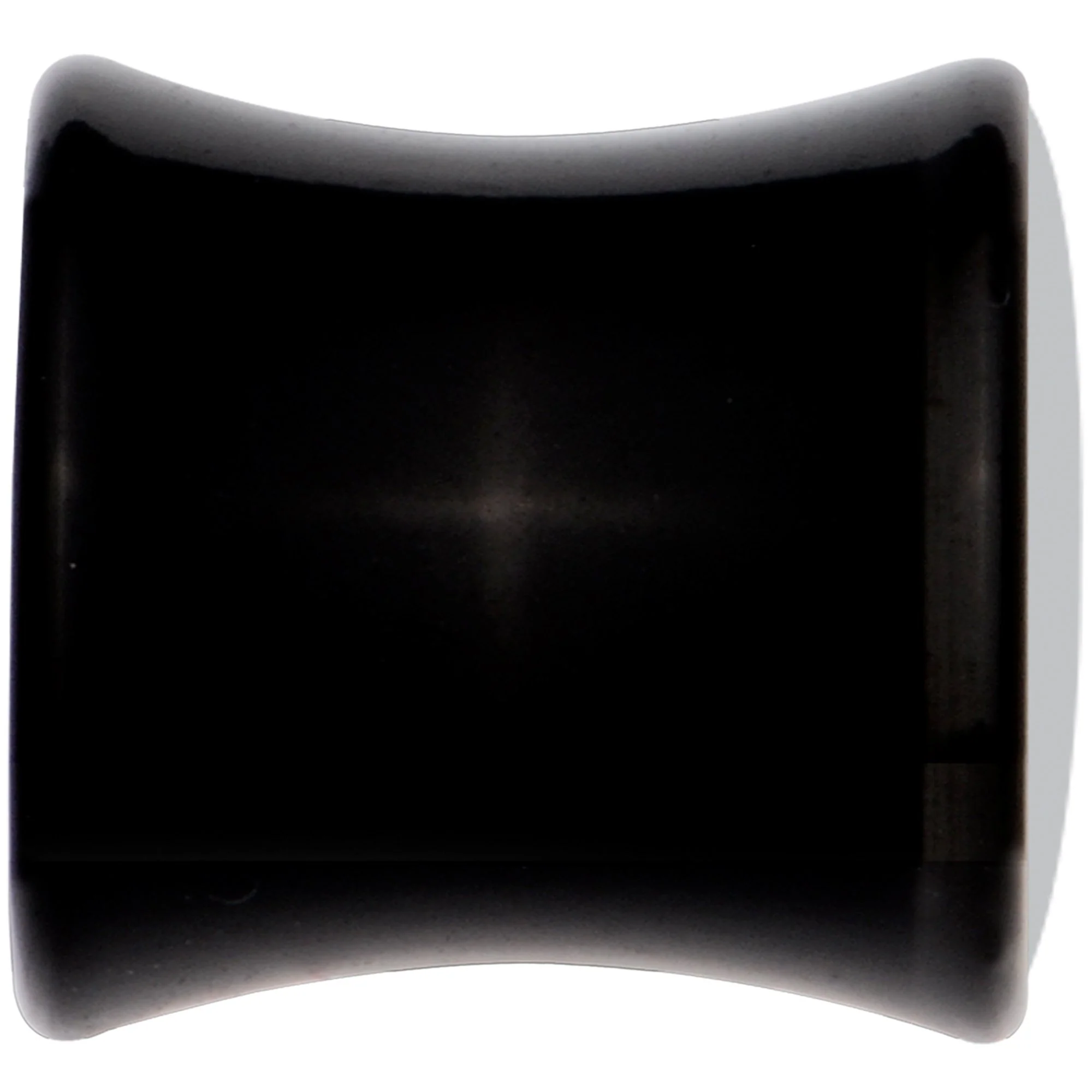 Black Acrylic Tiger Camo Print Saddle Plug Set 0G - Image 3
