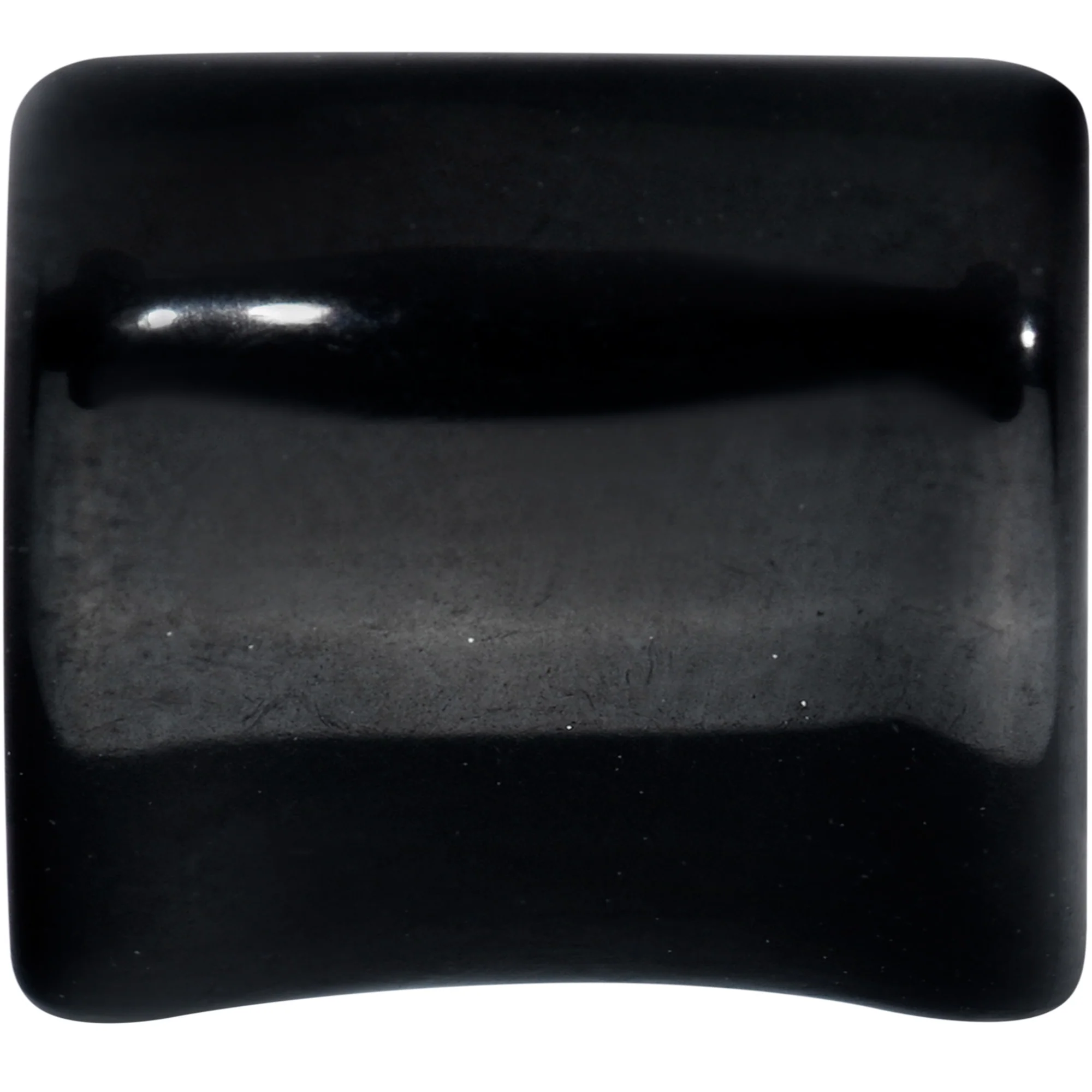 Black Curled Heart Valentines Day Tunnel Plug Set - Image 4