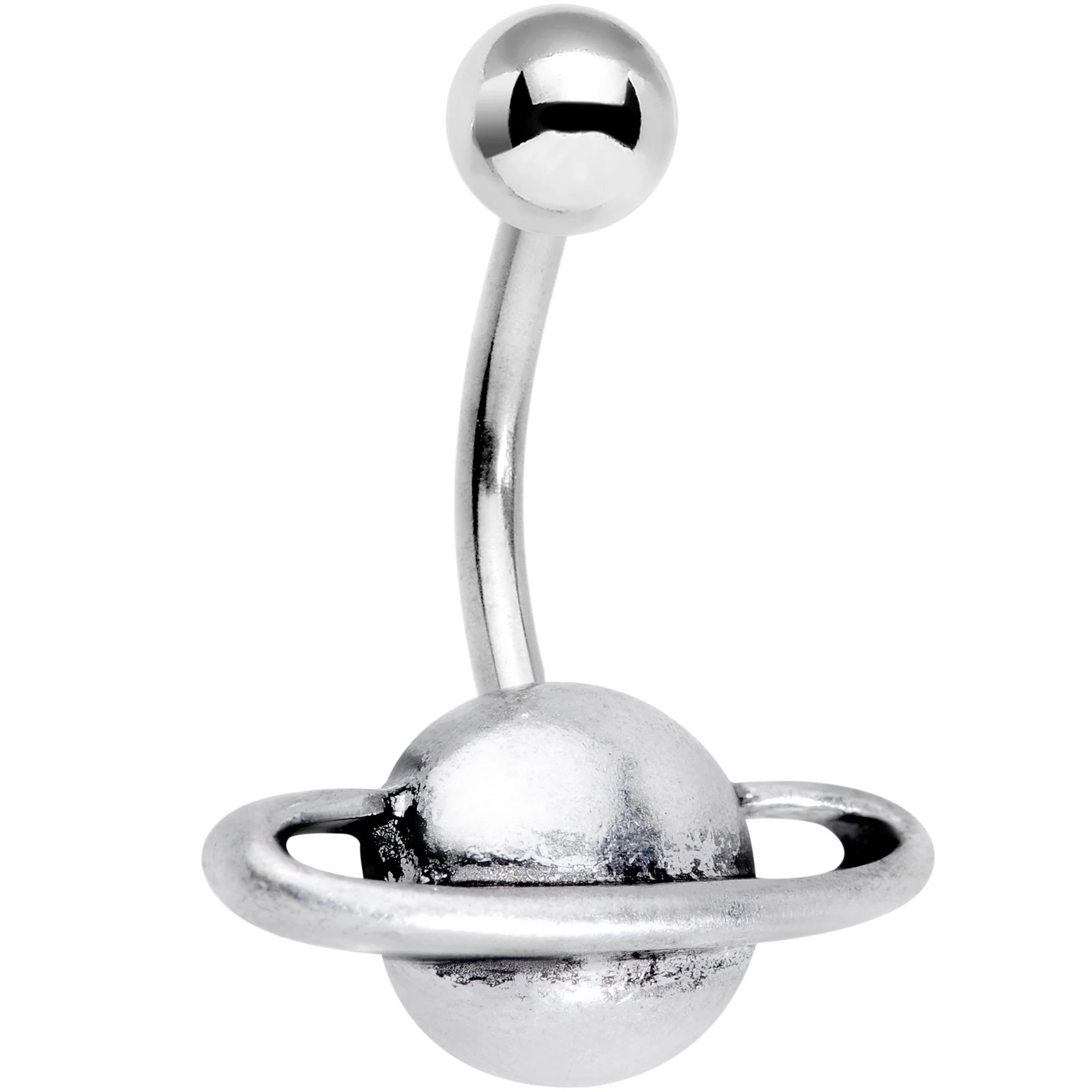 Black Gem Cosmic Treasure Trove Belly Ring Set of 4 - Image 2