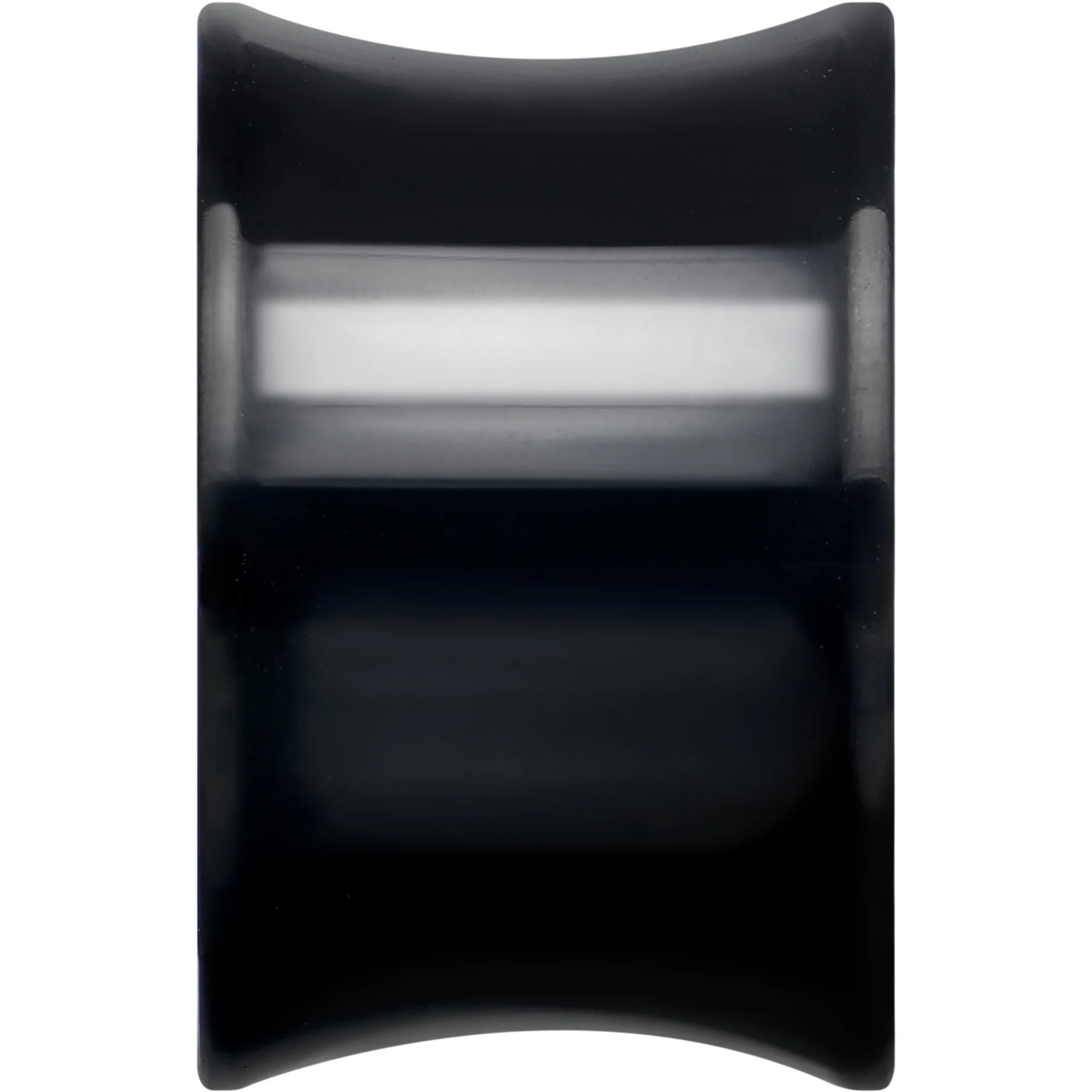 Black Hand Polished Double Flare Tunnel Plug Set 6mm to 25mm - Image 4
