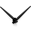 Black Matte Acrylic Straight Taper Set Available in Sizes 12G to 00G - Image 8