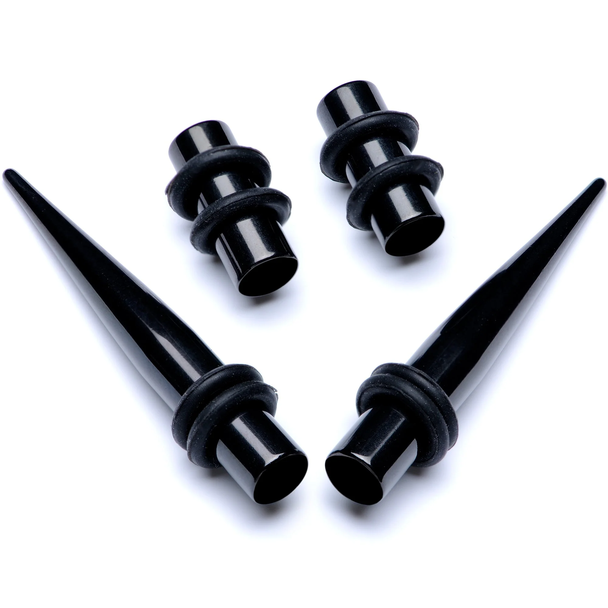 Black PVD Straight Plug and Taper Set Sizes 5mm to 10mm - Image 5