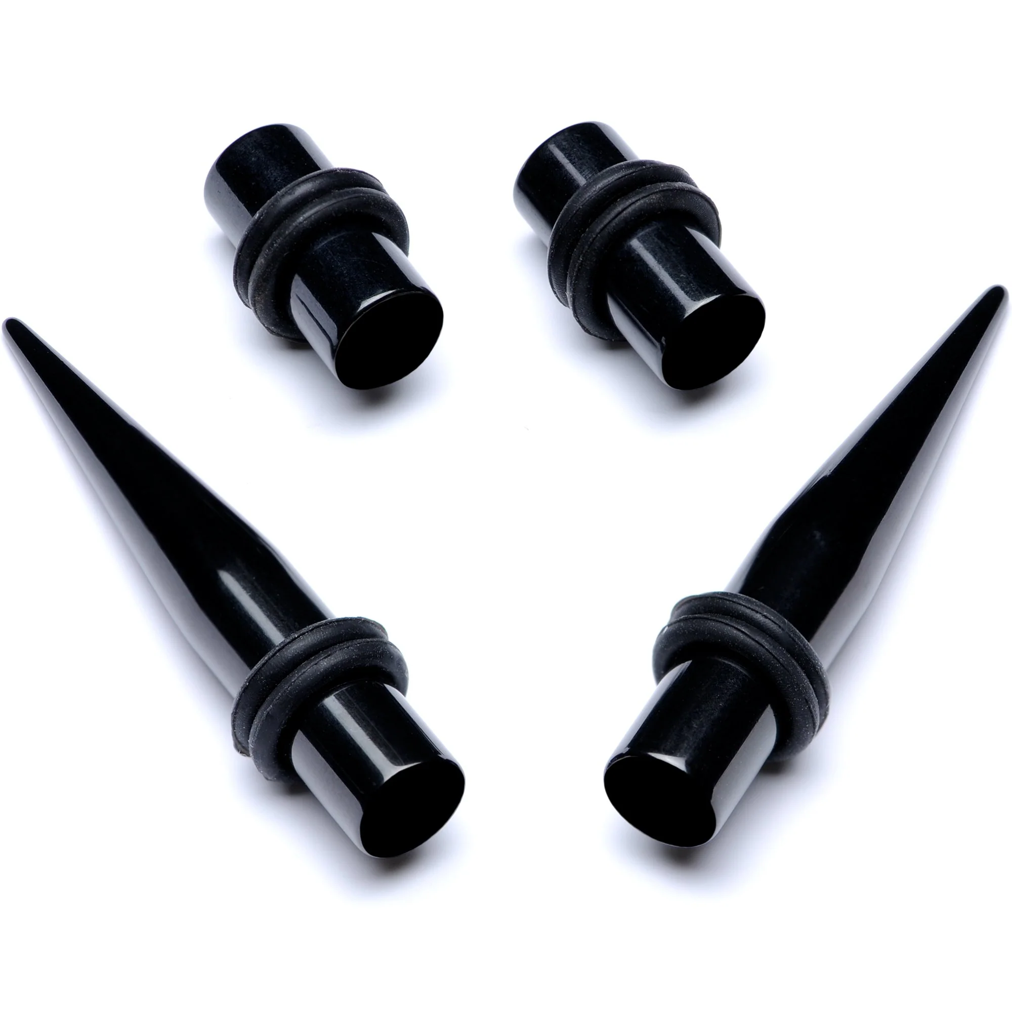 Black PVD Straight Plug and Taper Set Sizes 5mm to 10mm - Image 6