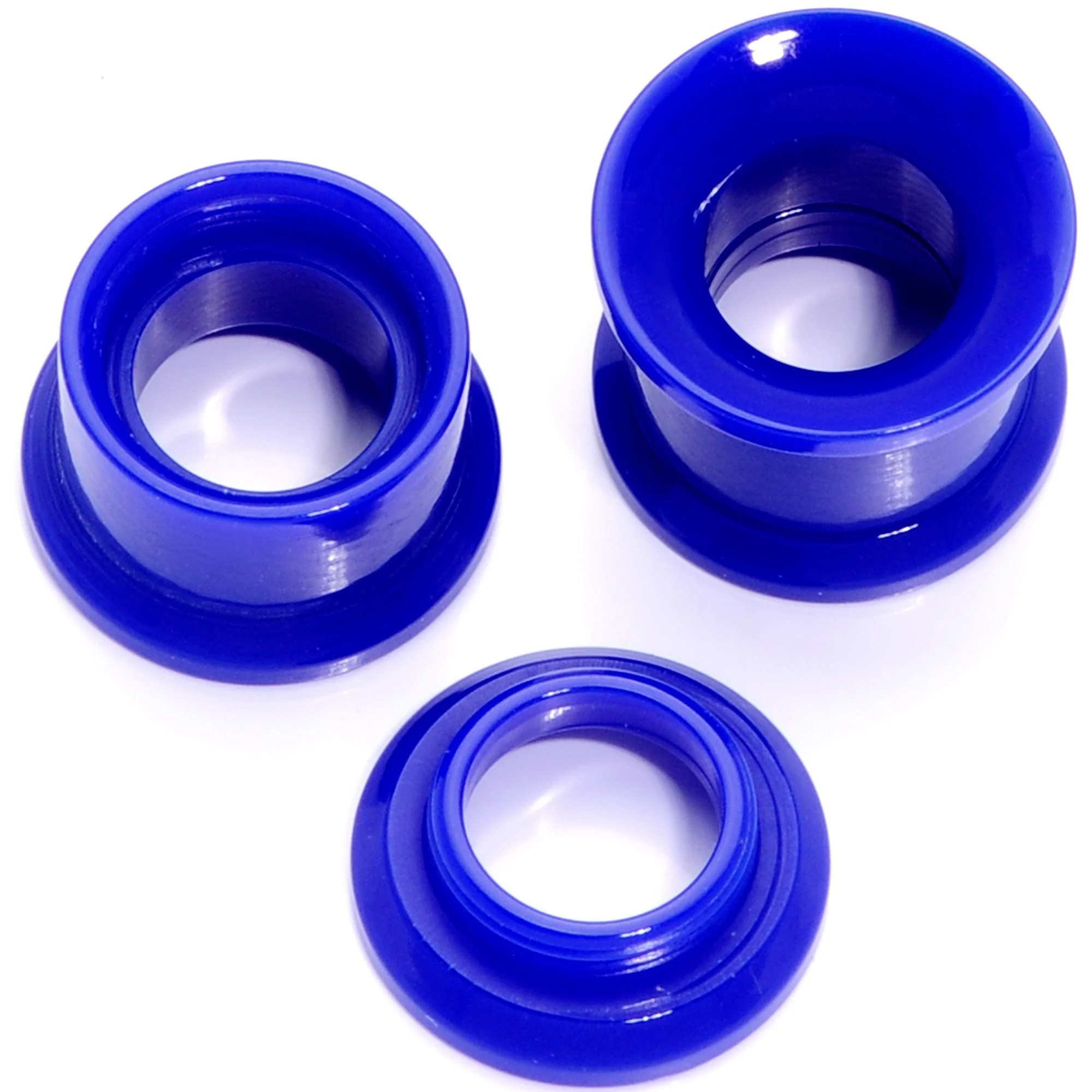 Blue 2 in 1 Interchangeable Screw Fit Plug and Taper Set - Image 3