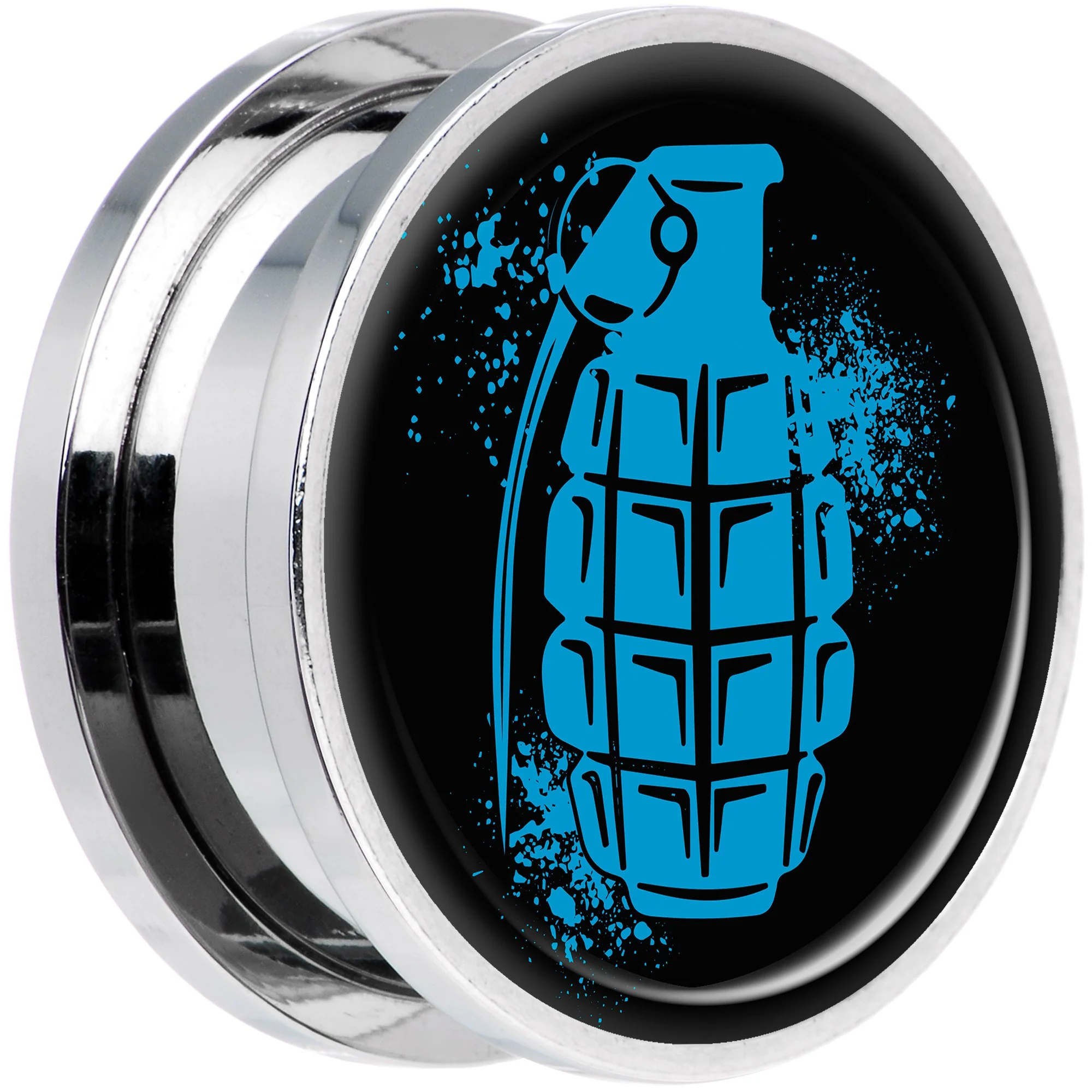 Blue Grenade Steel Screw Fit Plug Set 20mm - Image 2