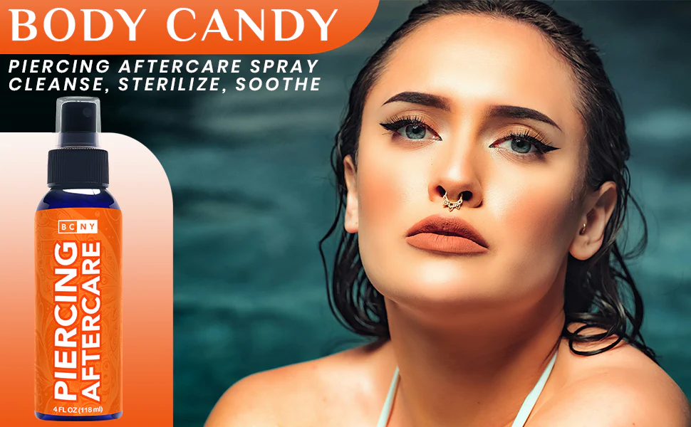 Body Candy 100% Natural Body Piercing Aftercare Solution - Image 5