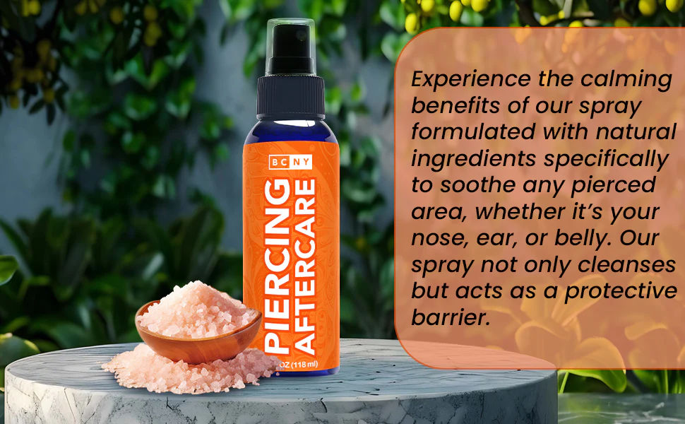 Body Candy 100% Natural Body Piercing Aftercare Solution - Image 8