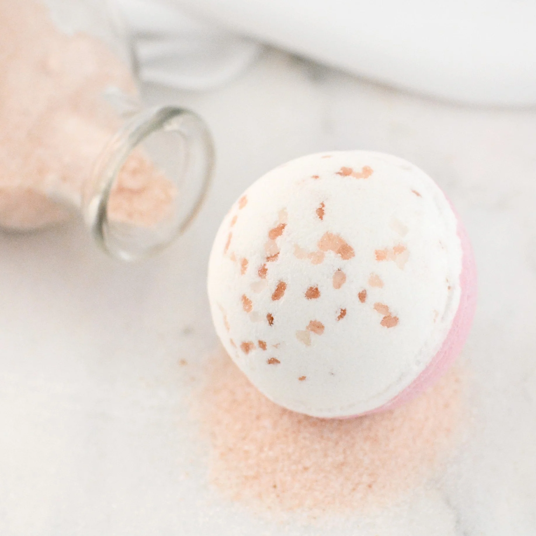 Body Candy NY Pink Himalayan Sea Salt Bath Bomb - Image 3