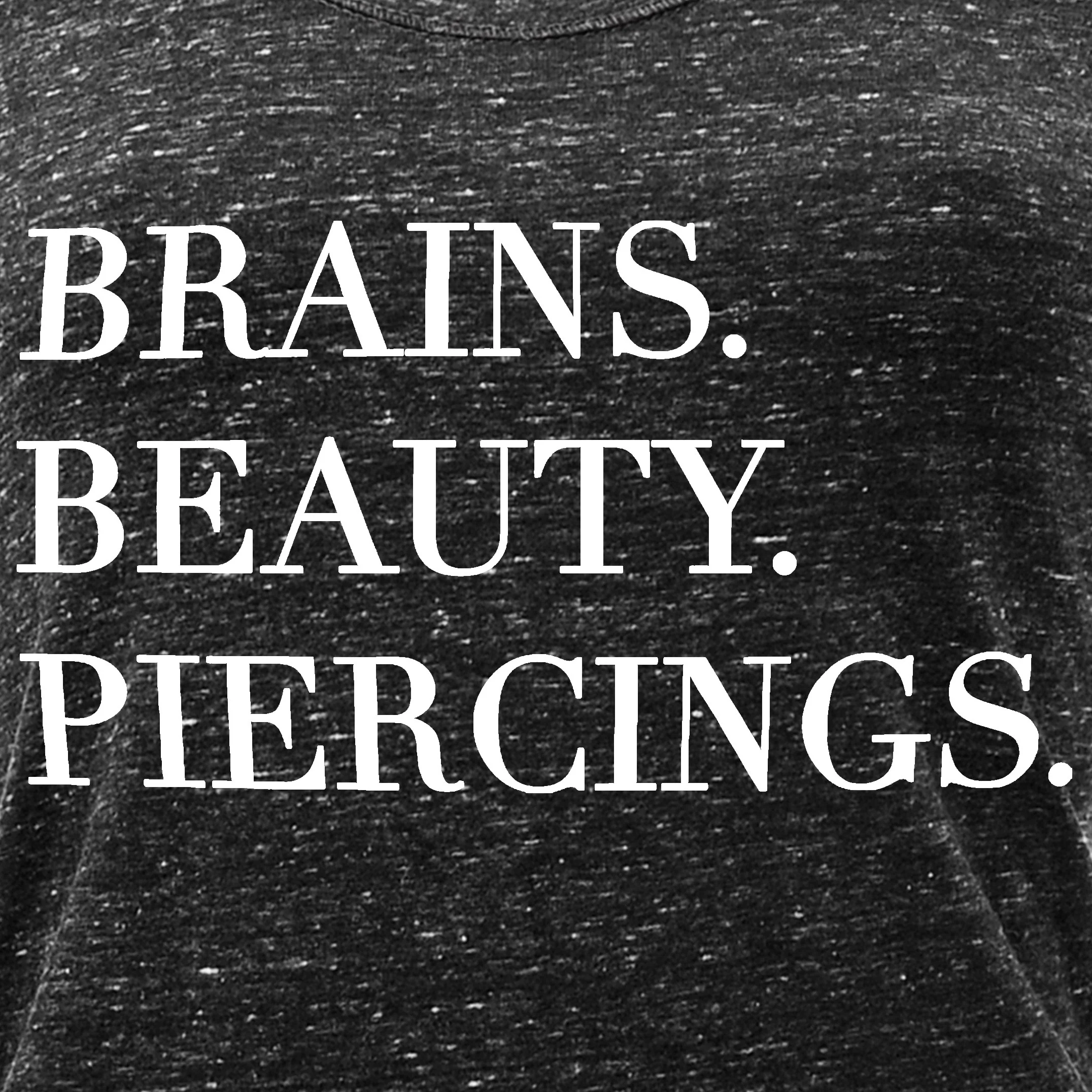 Brains Beauty & Piercings Cosmic Twist Back Tank Top - Image 6