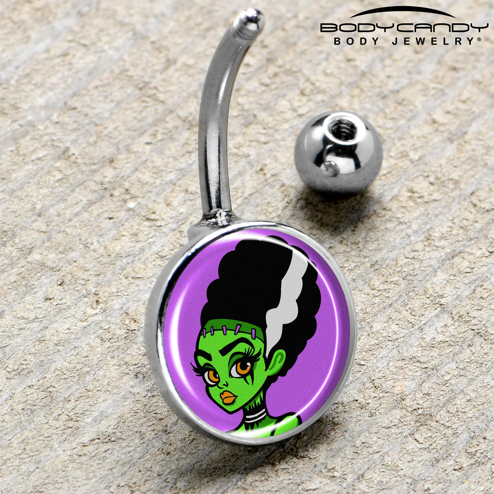 Bride of Frankenstein Belly Ring by Onyx O - Image 4