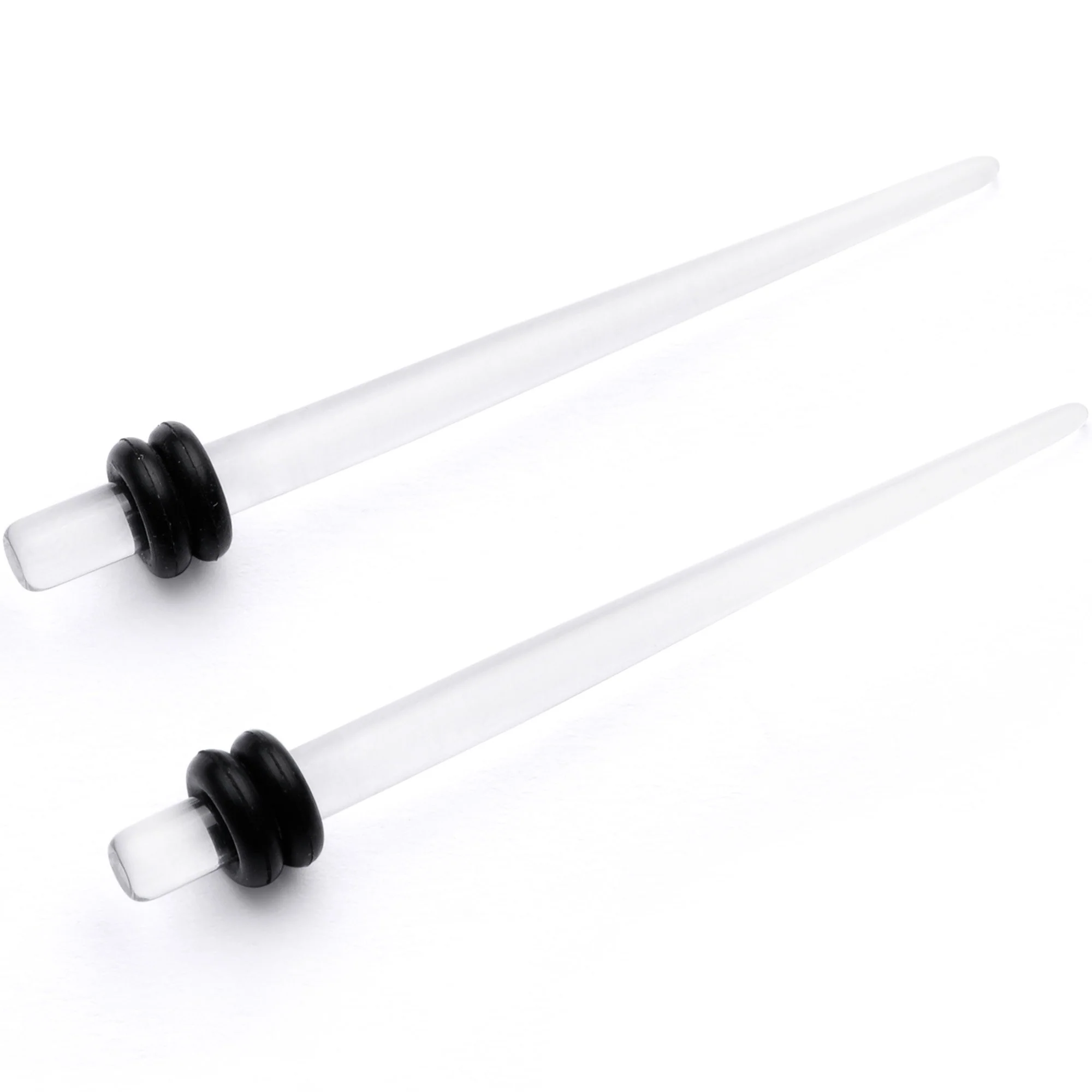Clear Acrylic Straight Taper Set - Image 2