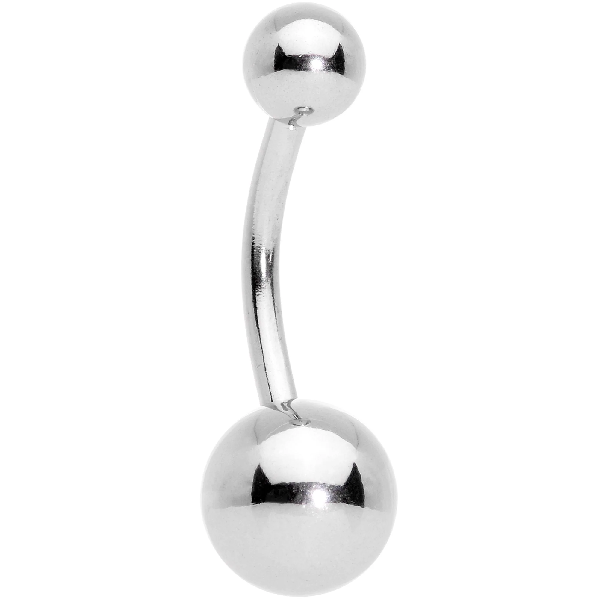 Clear Gem Blue Faux Druzy Cross Belly Ring Set of 4 - Image 5