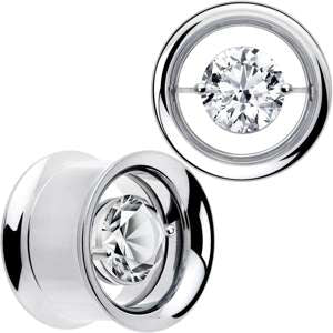 Gem Floating Screw Fit Tunnel Plug Set Available Sizes 8mm to 16mm - Image 3