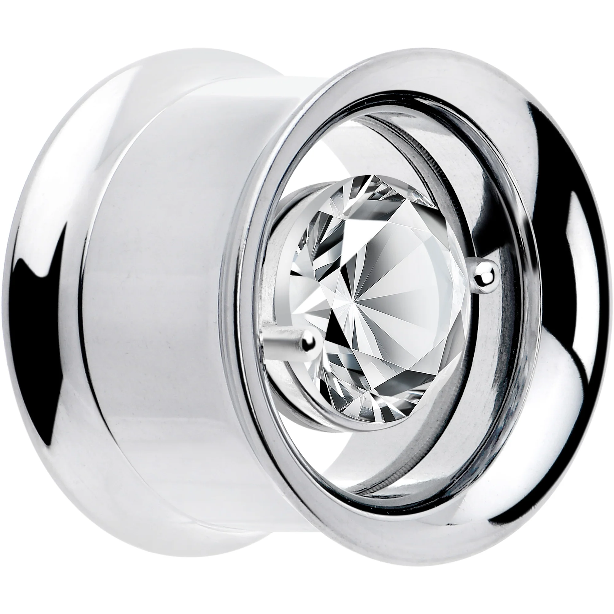 Gem Floating Screw Fit Tunnel Plug Set Available Sizes 8mm to 16mm - Image 5