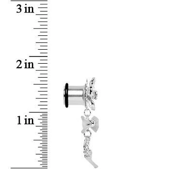Clear Gem My Lady Flower Gun Dangle Plug Sizes 5mm to 12mm - Image 4