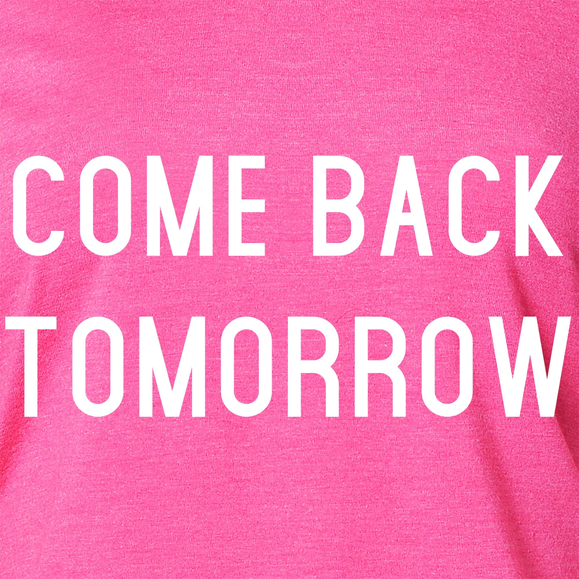 Come Back Tomorrow Tapered Long Sleeve Hoodie - Image 2