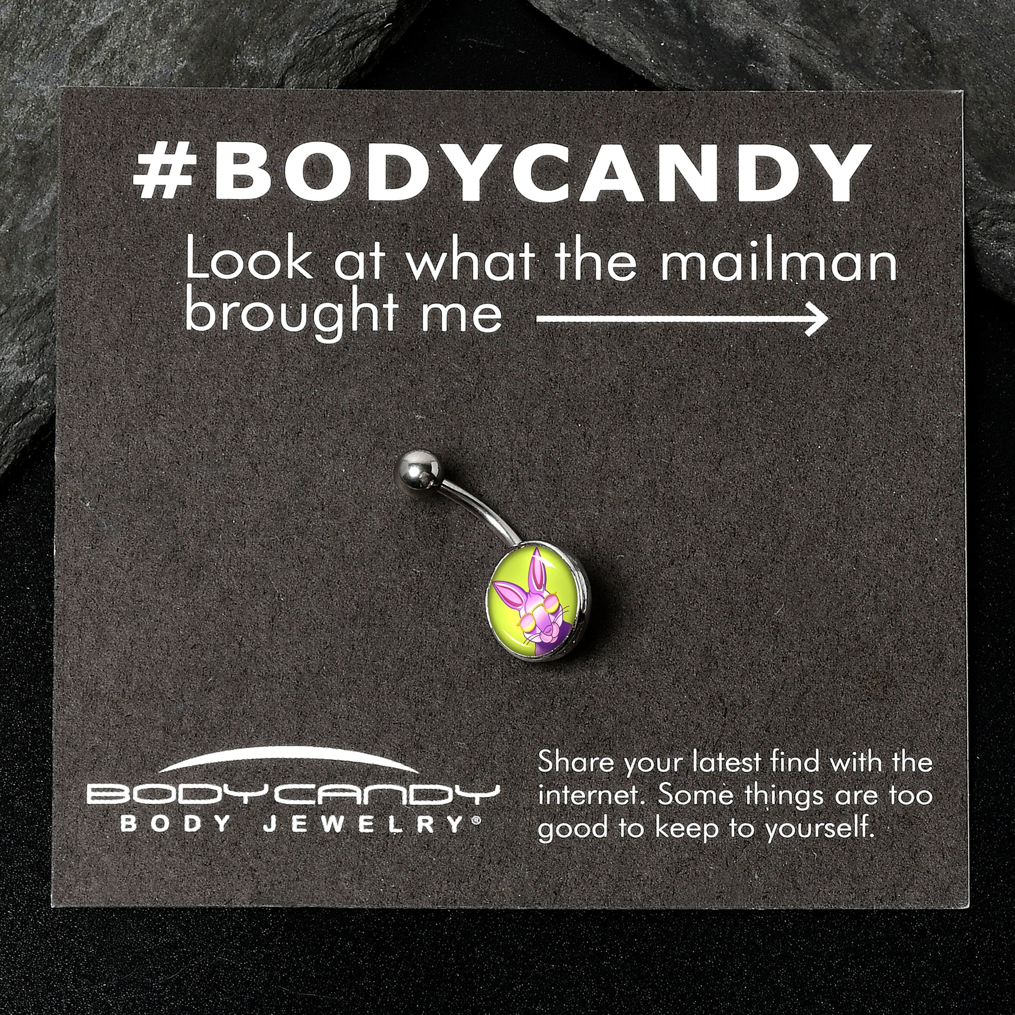 Cool Shades Bunny Belly Ring by Onyx O - Image 5
