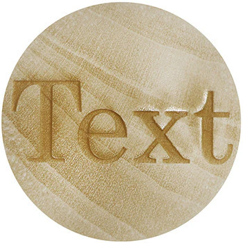 Custom Organic Crocodile Wood Personalized Saddle Plug - buy 2 for a pair - Image 3