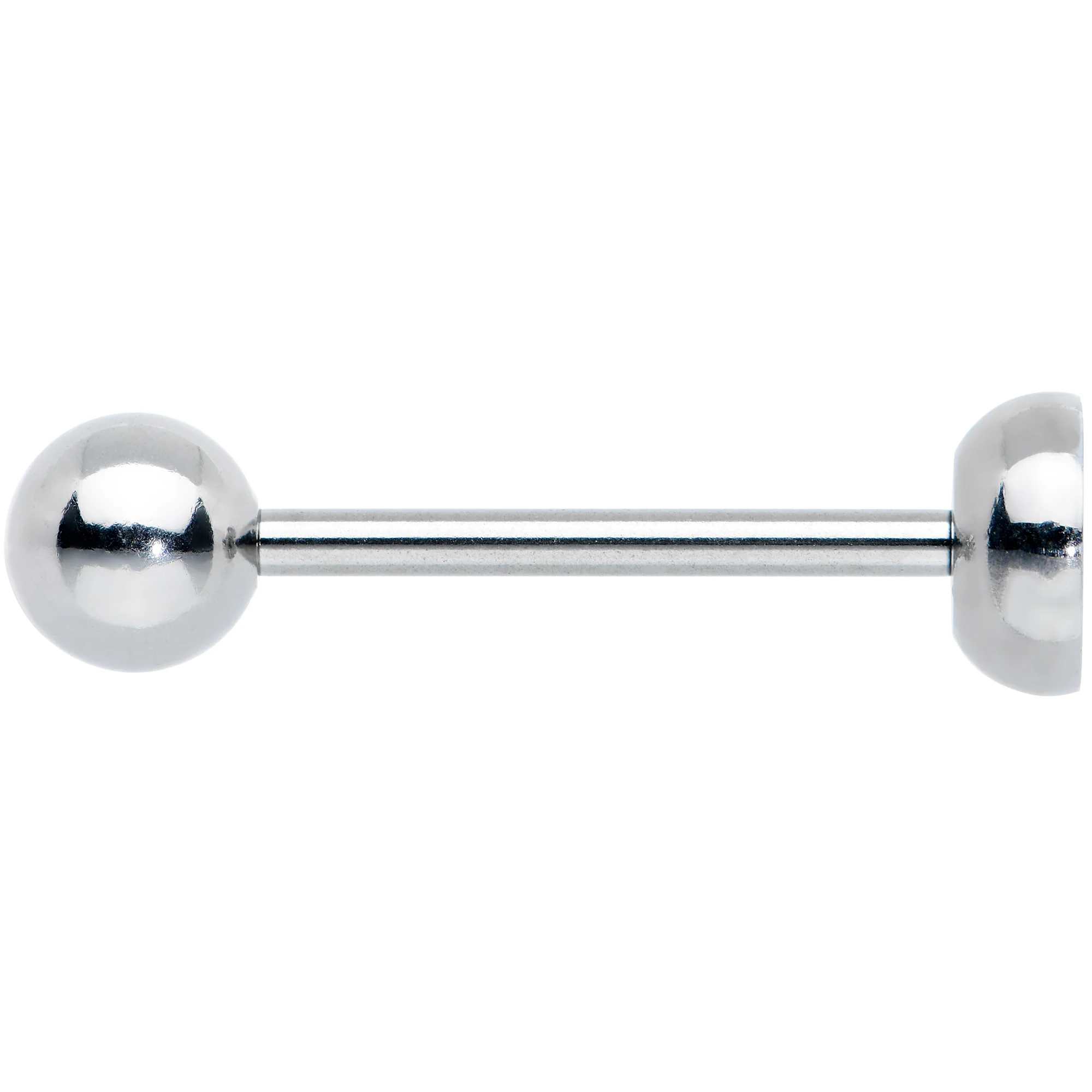 Cute Little Clock Barbell Tongue Ring - Image 2