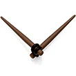 Dark Brown Matte Acrylic Straight Taper Set 12G to 00G - Image 8