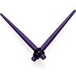 Dark Purple Matte Acrylic Straight Taper Set 12G to 00G - Image 7