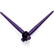 Dark Purple Matte Acrylic Straight Taper Set 12G to 00G - Image 9