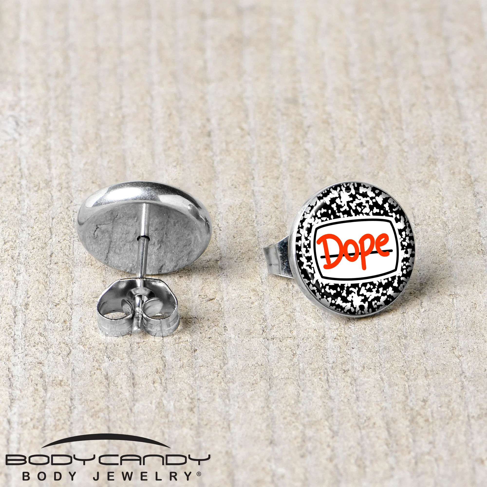 Dope Composition Notebook Stud Earrings by Onyx O - Image 5