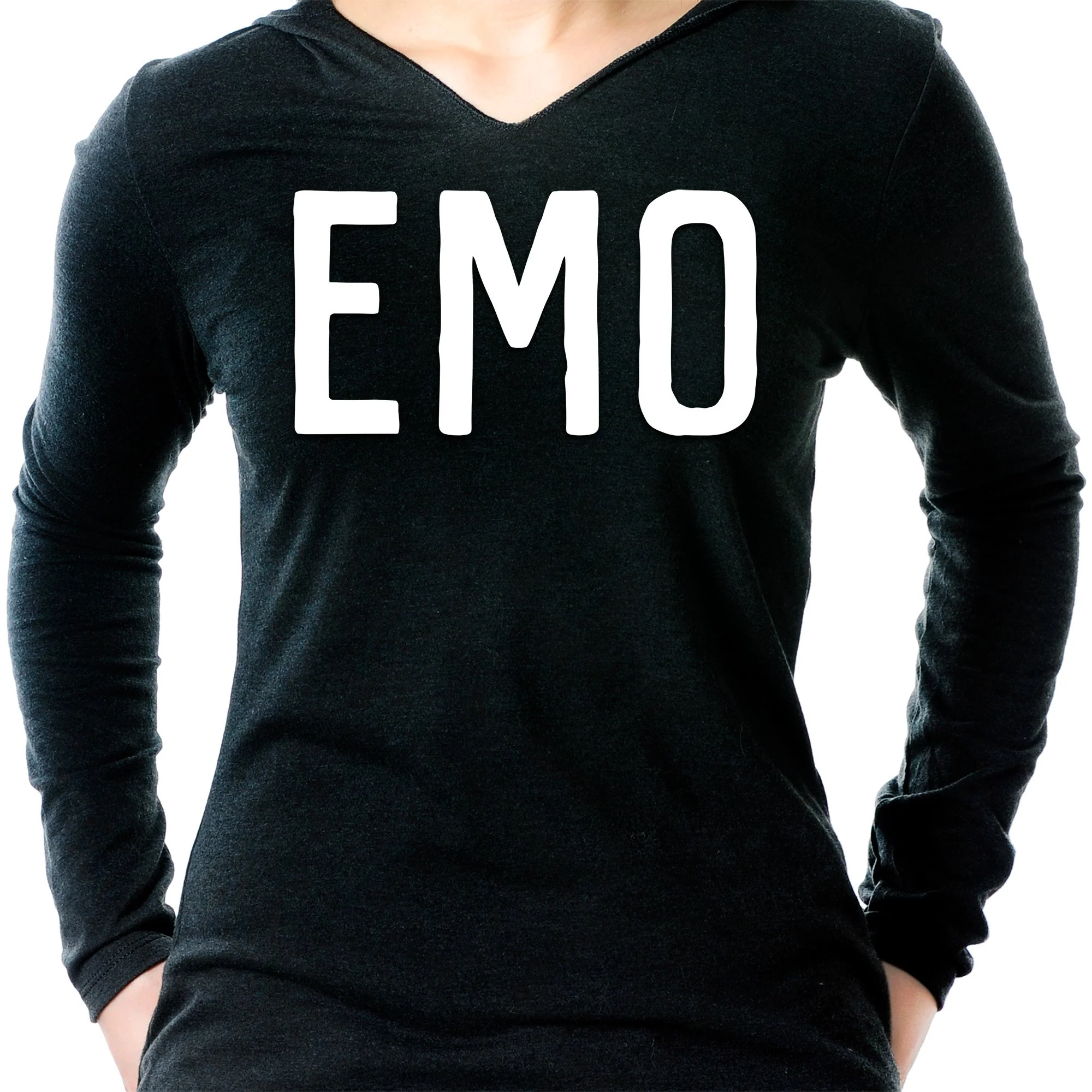 Emo Tapered Long Sleeve Hoodie - Image 6