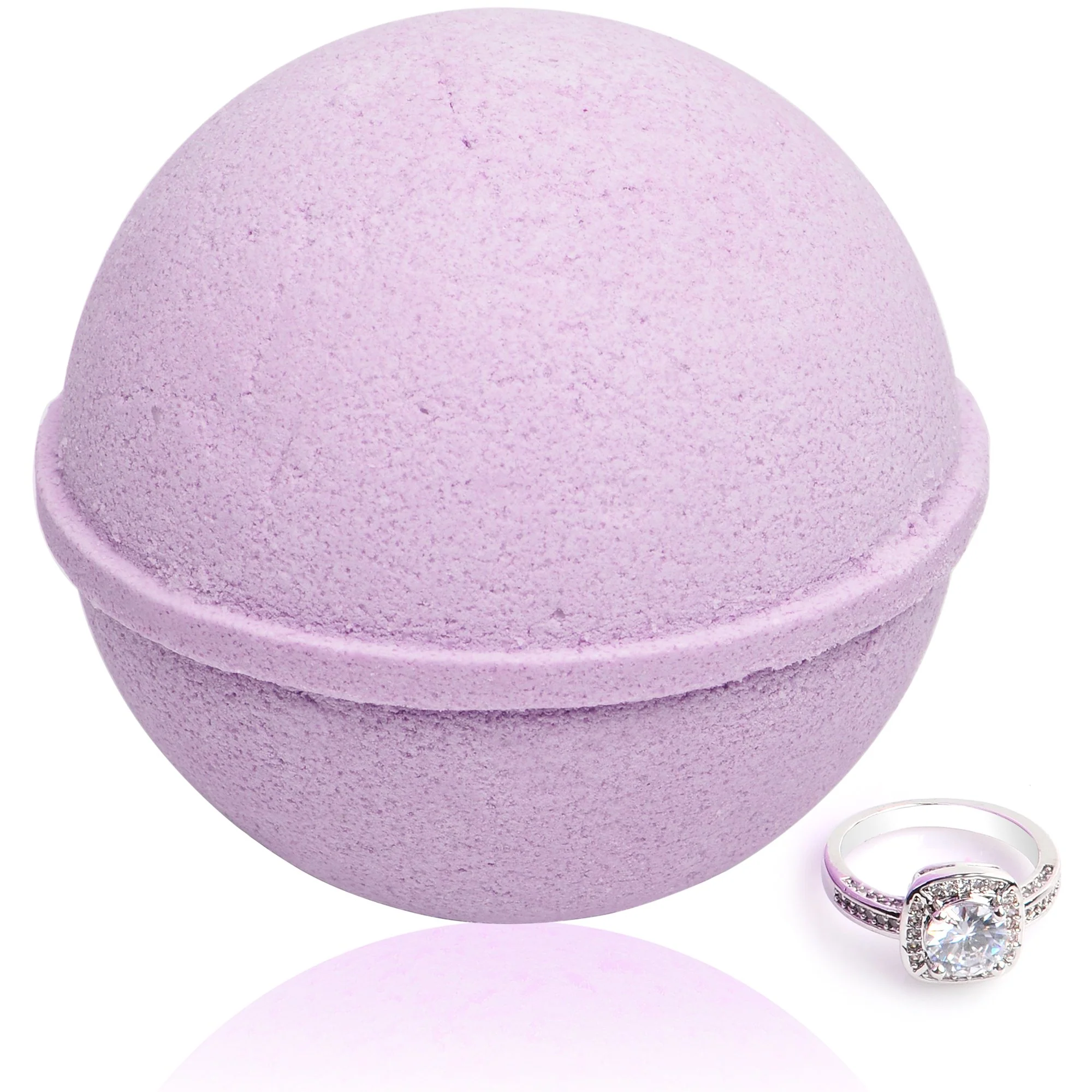 Enliven Me Lavender Bath Bomb with Jewelry Ring Inside - Image 5