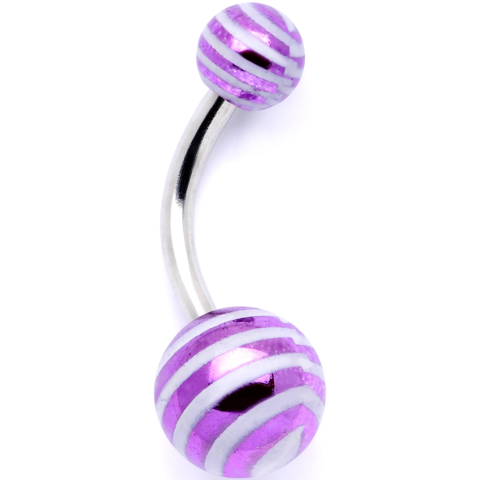 Evening of Color Zig Zag Party Pack Belly Ring Set of 4 - Image 5