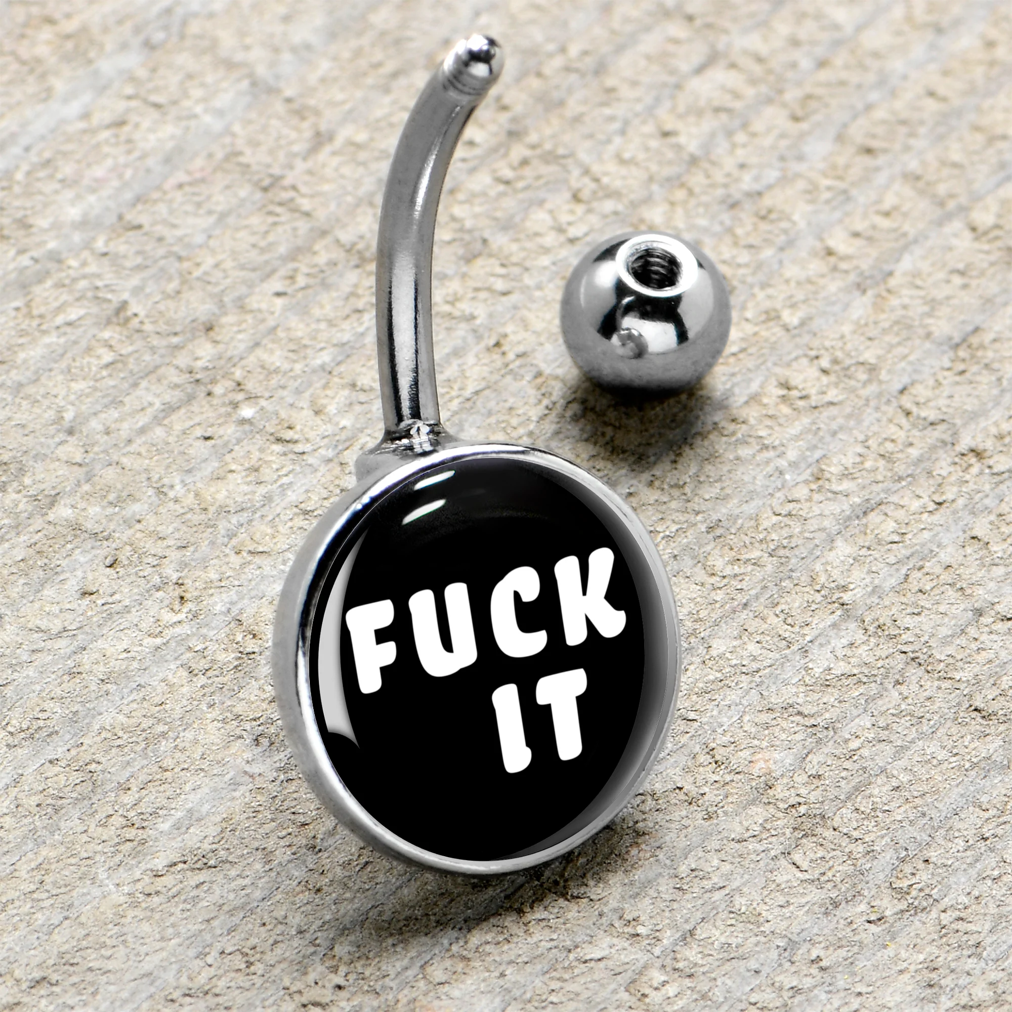 F*ck It Belly Ring - Image 4