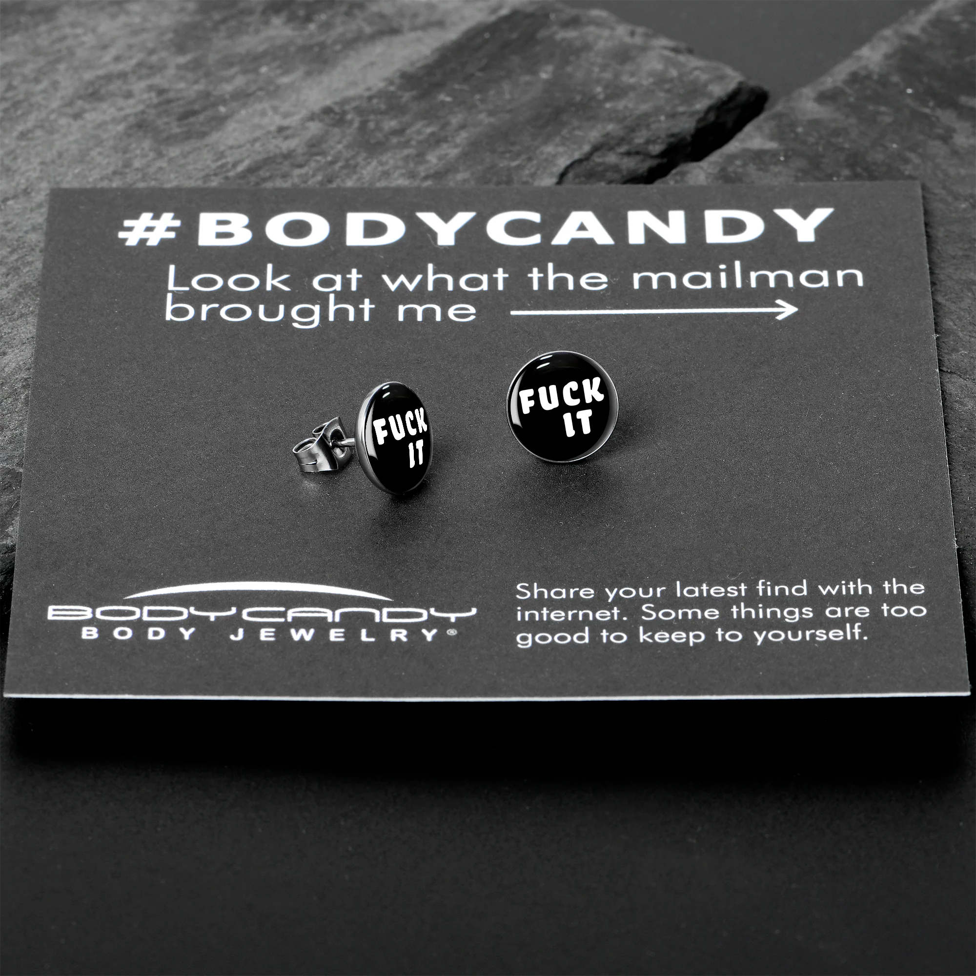 F*ck It Stud Earrings - Image 7