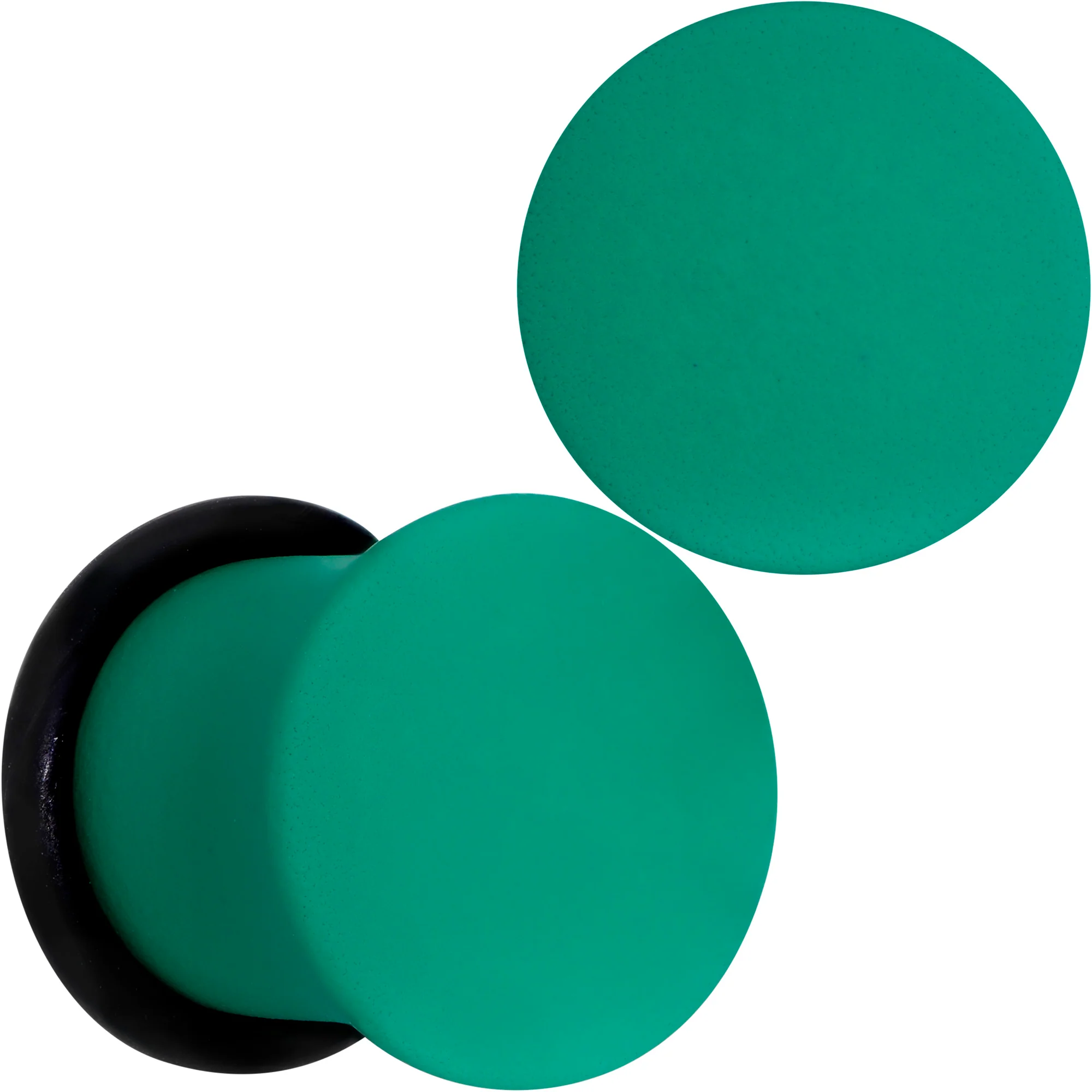 Glorious Green Matte Acrylic Single Flare Plug Set - Image 11