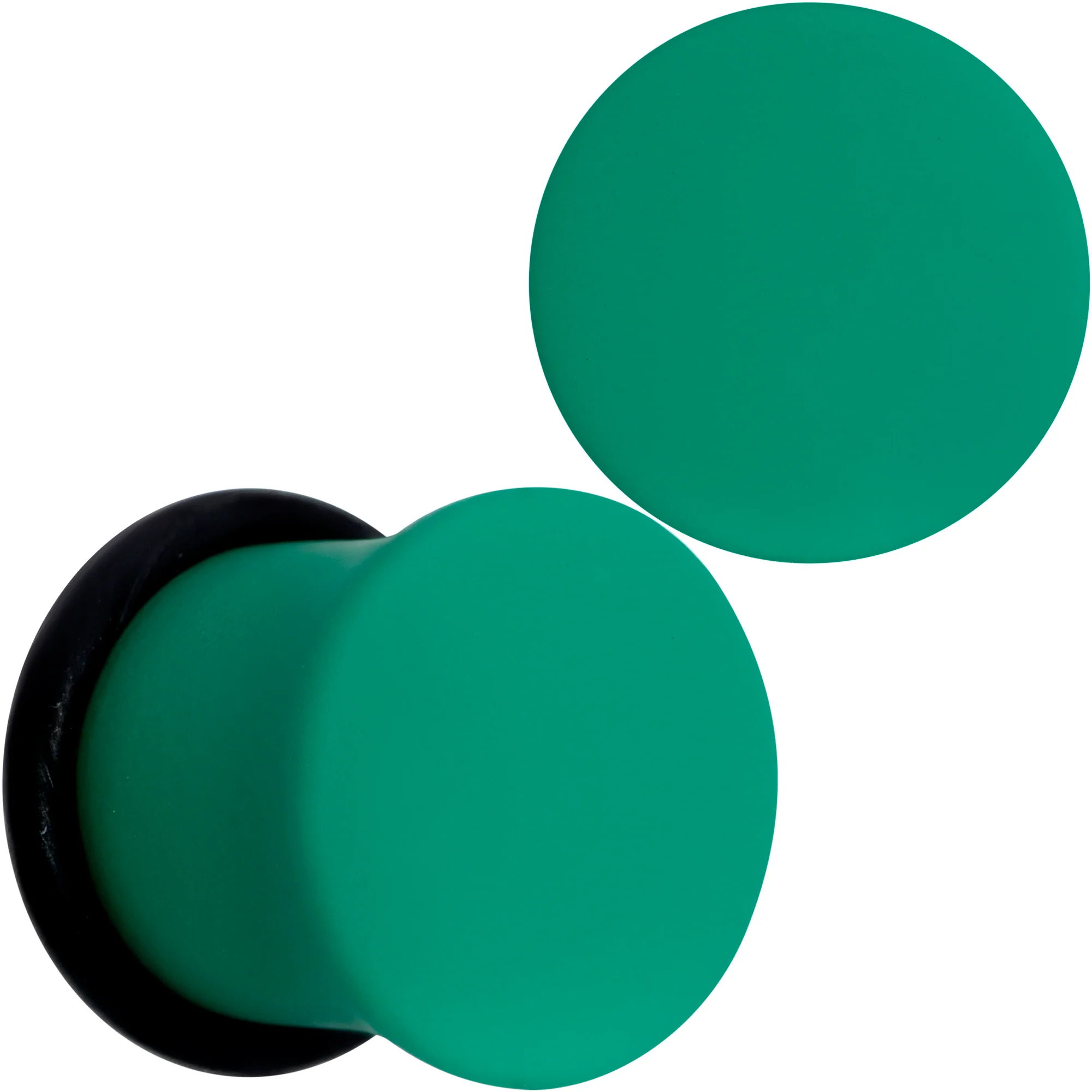 Glorious Green Matte Acrylic Single Flare Plug Set - Image 12