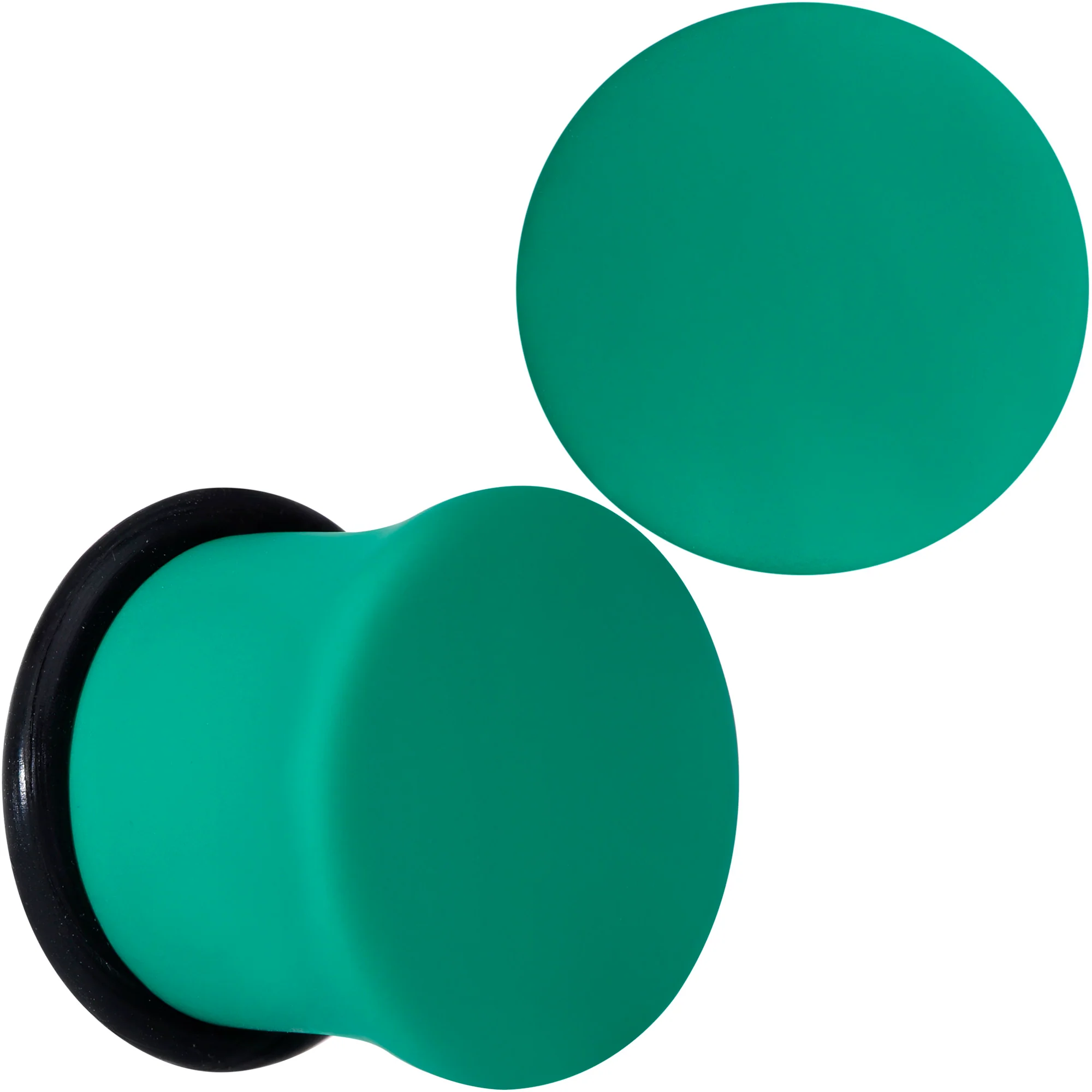 Glorious Green Matte Acrylic Single Flare Plug Set - Image 13