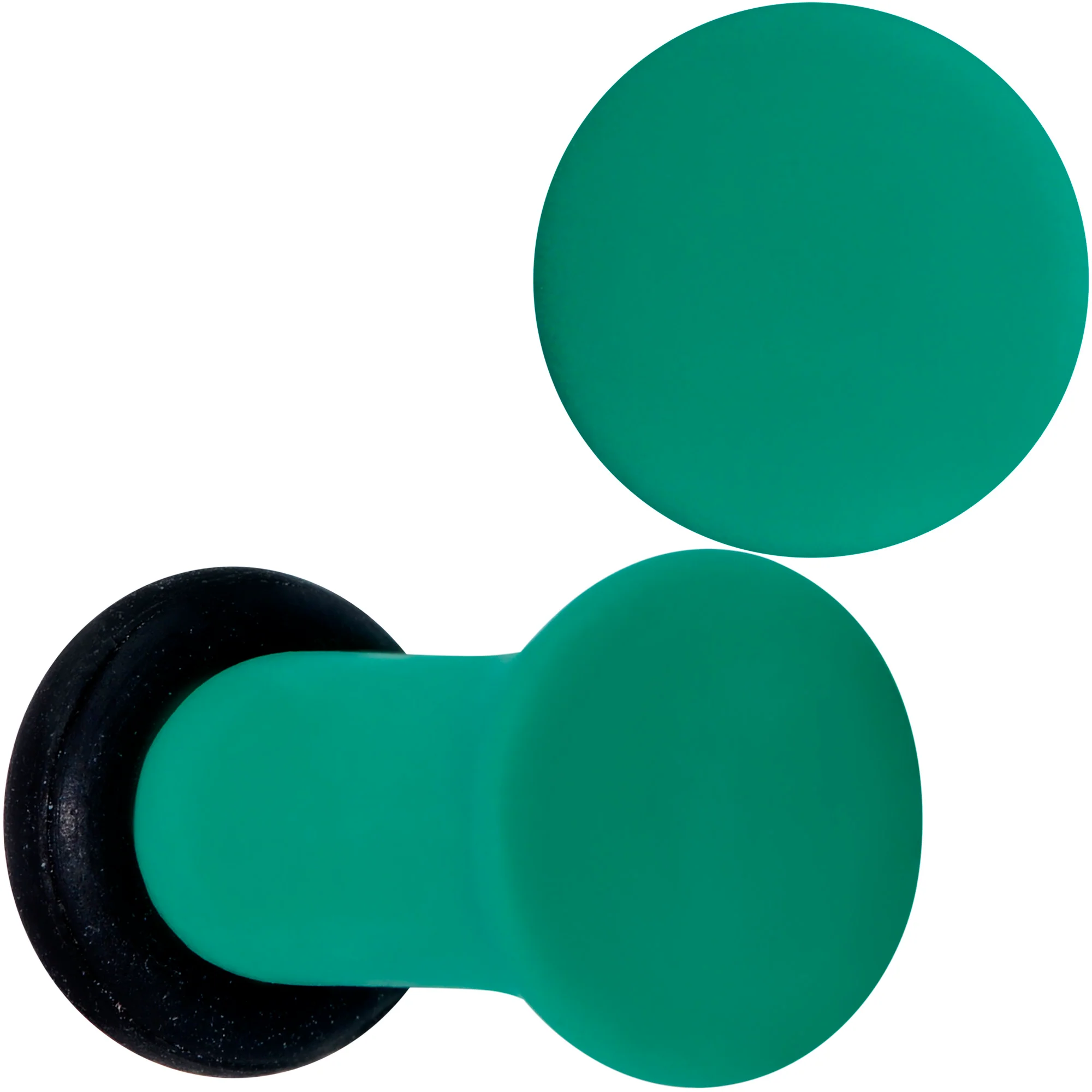 Glorious Green Matte Acrylic Single Flare Plug Set - Image 7
