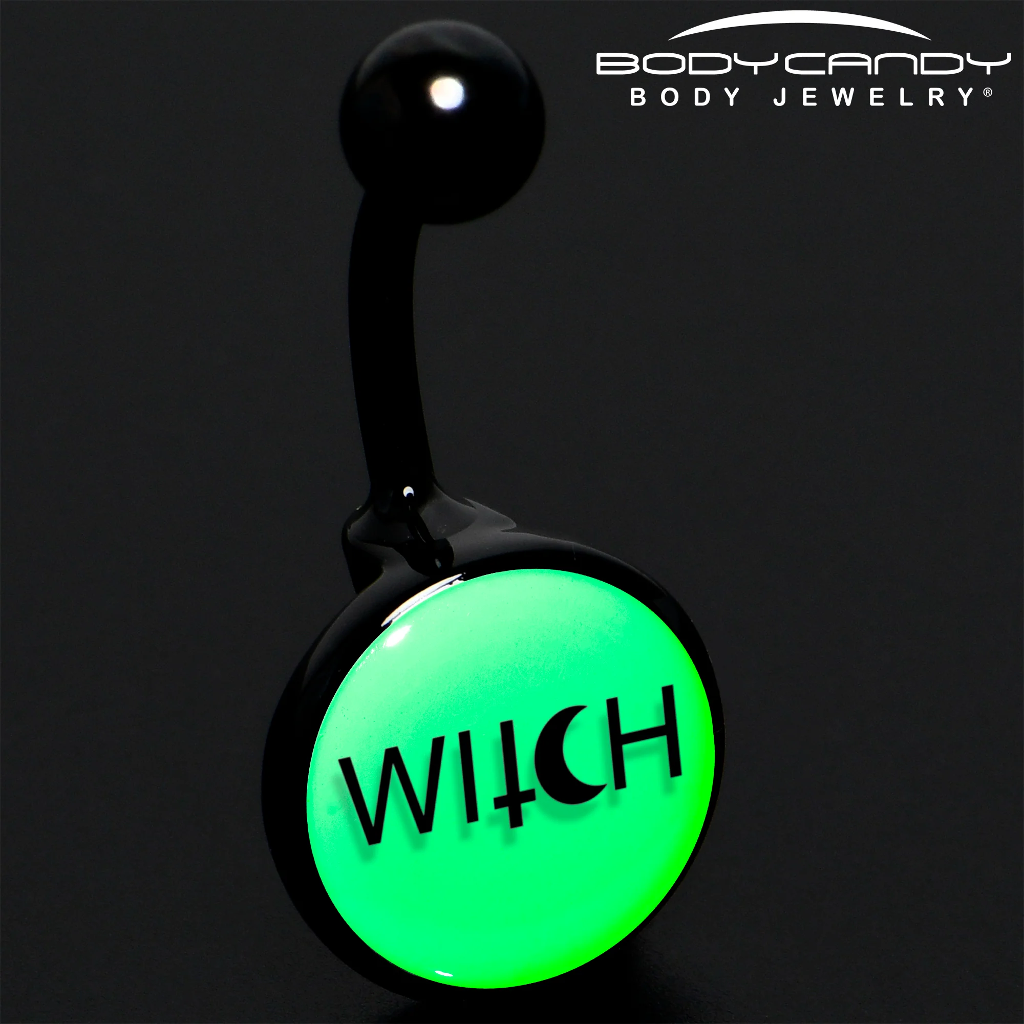 Glow in the Dark Mystical Witch Belly Ring by Onyx O - Image 6