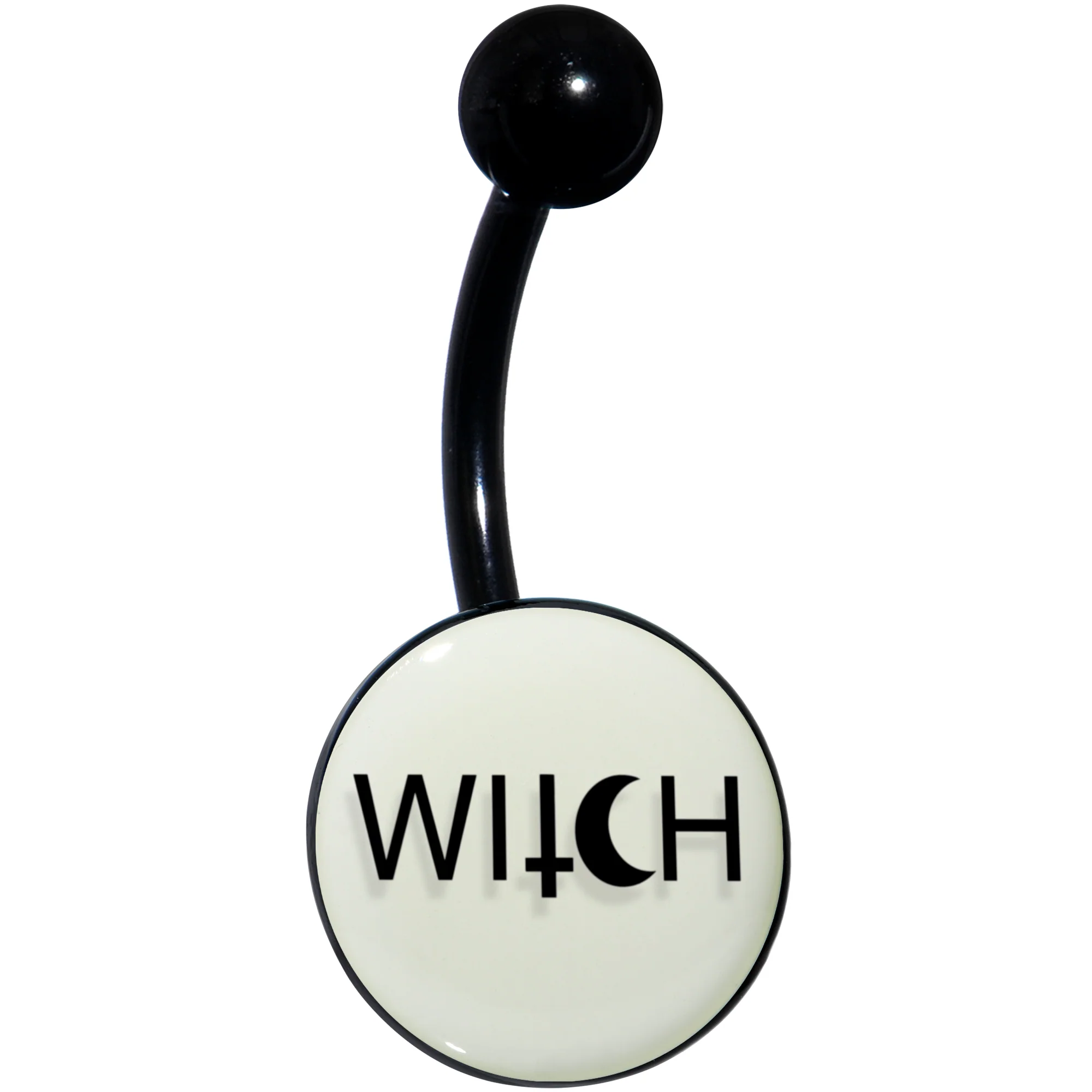 Glow in the Dark Mystical Witch Belly Ring by Onyx O - Image 9