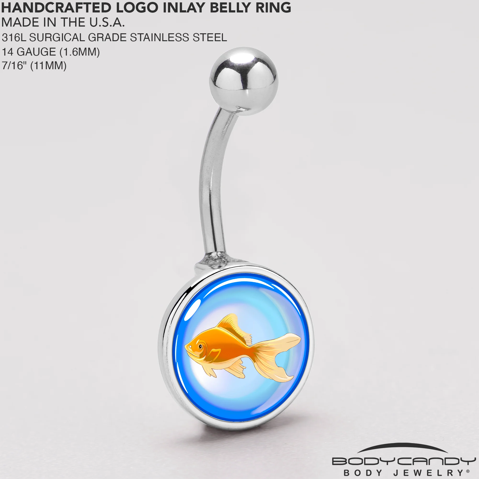 Gold Fish Belly Ring by Onyx O - Image 5