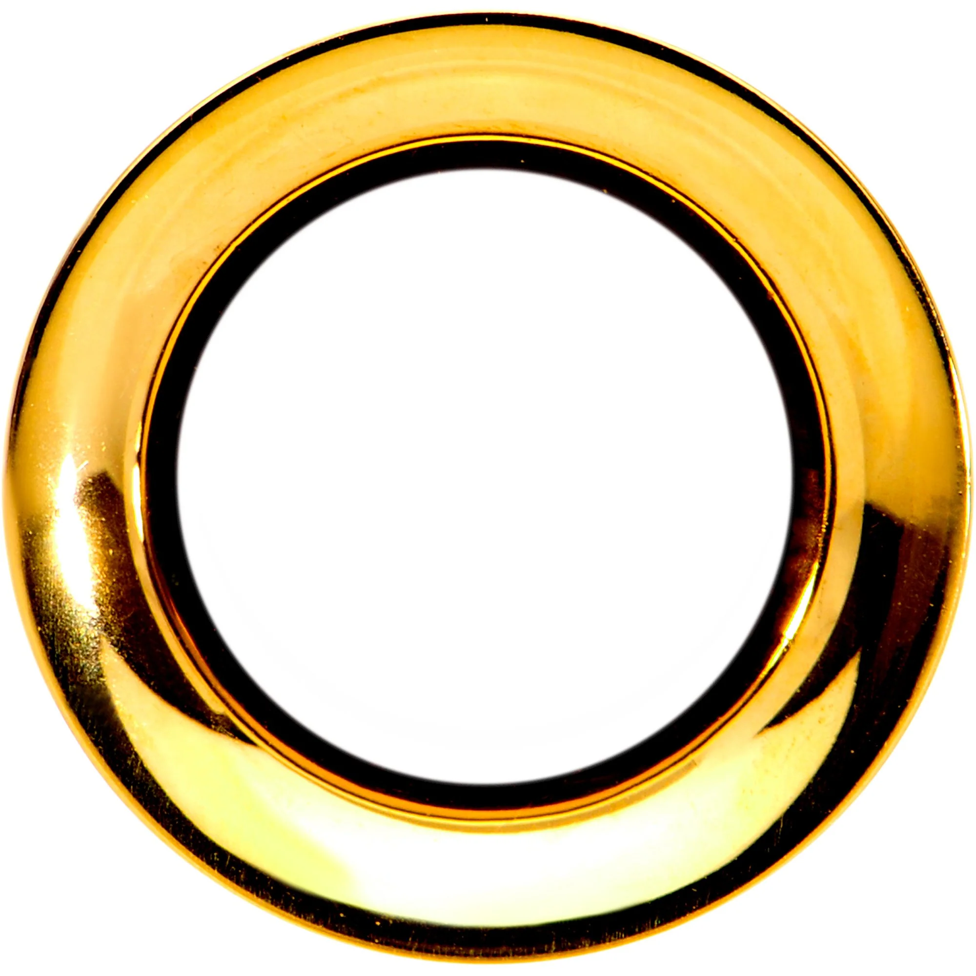 Gold PVD Black Two Tone Screw Fit Tunnel Plug Set 3mm to 16mm - Image 3