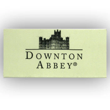 Gold Tone Downton Abbey Green Crystal Floret Fashion Pin - Image 2
